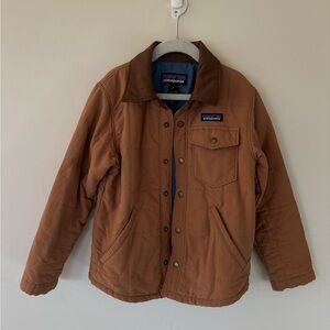 Patagonia Kids Tan Puffer Jacket